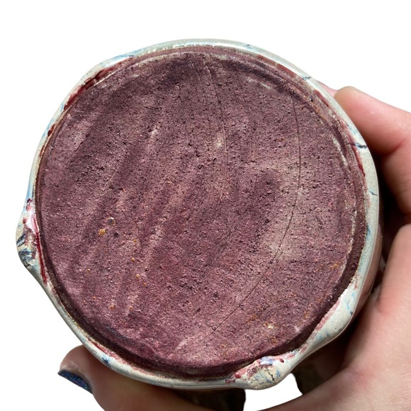 Ceramic Raku Bud Vase - Picture 4 of 8